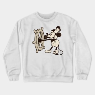 Steamboat Willie Vintage Crewneck Sweatshirt